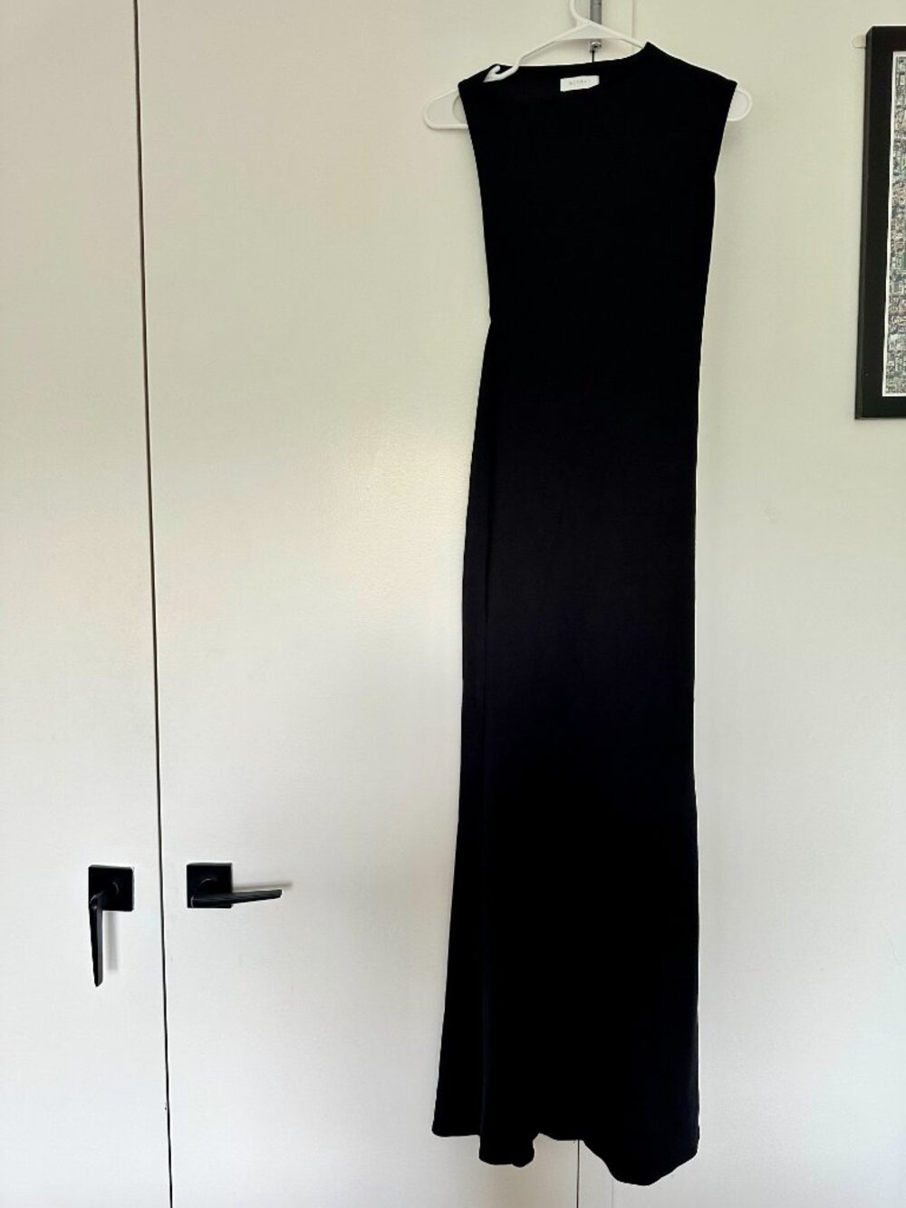 Meshki Katerina Scuba Jersey Cut Out Maxi Dress - Black - Picture 4 of 6
